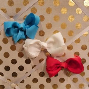 Girls Colorful Hair Bow Set